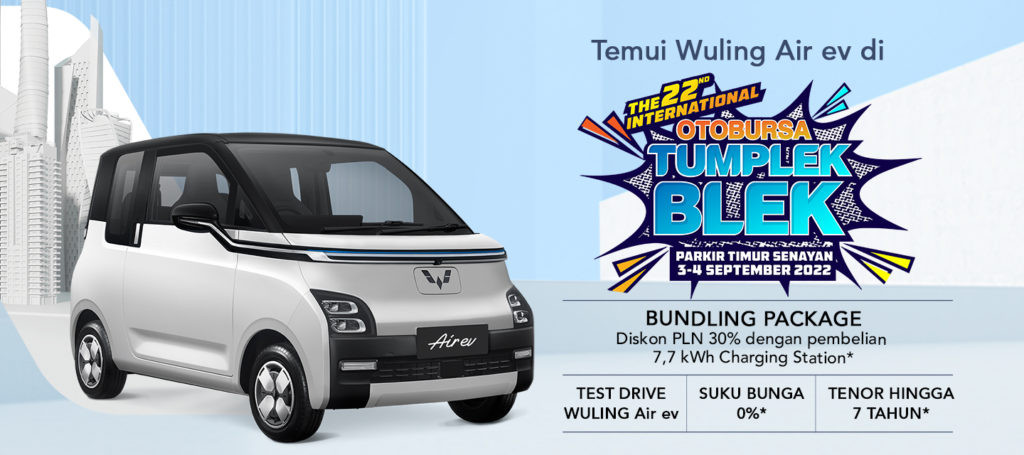 Wuling Air ev Tampil di Otobursa Tumplek Blek 2022 Wuling Air ev Tampil di Otobursa Tumplek Blek 2022